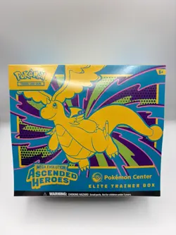 Pokemon Center Ascended Heroes Elite Trainer Box ETB Sealed PC Exclusive - Image 1