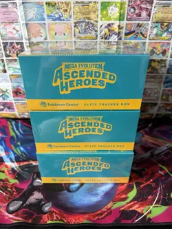 Pokemon Center Ascended Heroes Elite Trainer Box ETB | SEALED | NEW x3 Lot - Image 5