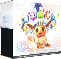 Pokemon TCG Prismatic Evolution Elite Trainer Box ETB + ACRYLIC CASE - Image 1