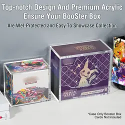 Pokemon Elite Trainer Box ETB Acrylic Magnetic Display Case - UV Resist - Image 2