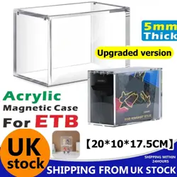 2PACK Pokemon Elite Trainer Box ETB Acrylic Magnetic Display Case - UV Resist - Image 4