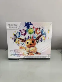 Pokemon TCG Prismatic Evolutions Elite Trainer Box ETB Sealed Box Brand New - Image 1