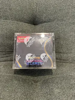 Pokemon TCG - Phantasmal Flames Booster Box - New Sealed With Acrylic Case - Image 1