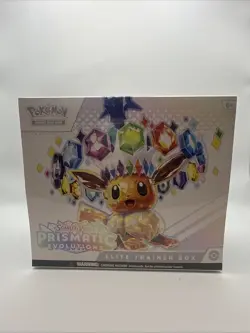 Pokemon TCG Scarlet & Violet Prismatic Evolutions Elite Trainer Box Sealed ETB - Image 1
