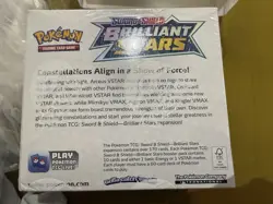 Pokemon TCG Brilliant Stars Booster Box 36 Packs Sealed NEW WITH ACRYLIC CASE✅ 820650819964 - Image 3