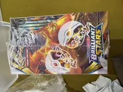 Pokemon TCG Brilliant Stars Booster Box 36 Packs Sealed NEW WITH ACRYLIC CASE✅ 820650819964 - Image 4