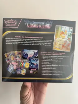 Pokemon TCG Chaos Rising Pokemon Center Elite Trainer Box ETB Sealed Tiny Rip - Image 2