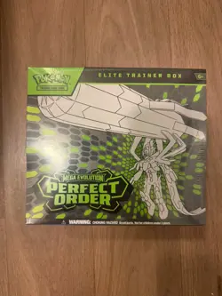 Pokemon TCG Perfect Order Elite Trainer Box ETB Factory Sealed Brand New - Image 1