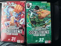 One Piece TCG - Monkey D. Luffy and Zoro Starter Deck ST31&32 Bandai ENG -Sealed - Image 1