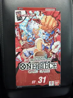 One Piece TCG - Monkey D. Luffy and Zoro Starter Deck ST31&32 Bandai ENG -Sealed - Image 4