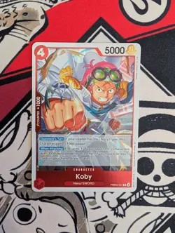 One Piece TCG English Koby PRB02-001 Rare THE BEST Vol.2 NM - Image 1