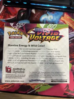 Pokemon TCG Vivid Voltage Booster Box 36 Packs Factory Sealed. Tear On Top - Image 3