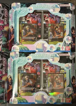 Lot of (4) - One Piece Illustration Box 7 & 8 (2 of Each) **SEALED** - Image 3