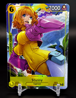 One Piece TCG ST29-006 Stussy Alt Art English Egghead - Image 1
