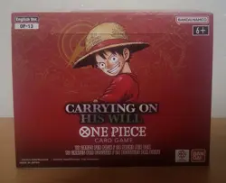 One Piece TCG OP-13 Carrying On His Will Booster Box Brand New - NO SEAL - Image 1