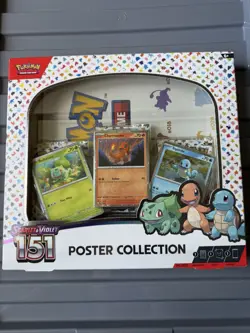 Pokemon TCG Scarlet & Violet 151 Poster Collection Box - New & Factory Sealed 820650853166 - Image 1