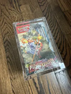 Pokemon TCG Scarlet Violet Paldea Evolved Rift Booster Box New Sealed Case - Image 3