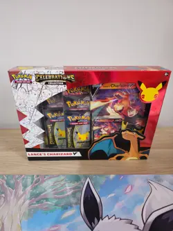 Pokemon TCG - Celebrations Lance's Charizard v Collection Box - Sealed - Image 1