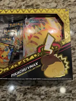 Pokemon TCG Crown Zenith Pikachu Vmax Premium Collection Box 7 packs SEALED - Image 4