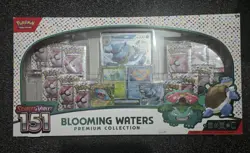 Pokemon TCG Scarlet & Violet 151 Blooming Waters Premium Collection Box - Image 1