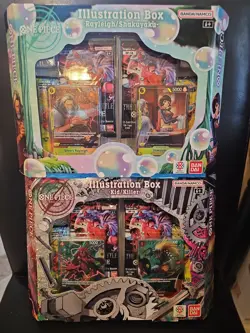 One Piece TCG: Illustration Box - Vol 7-8 (OP15 & OP16) - New/Sealed - IN HAND - Image 1