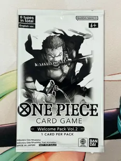 Welcome Pack Vol.2 - Sealed One Piece TCG Promo - Image 1