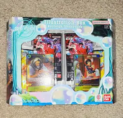 Bandai ONE PIECE Card Game Illustration Box Rayleigh/Shakuyaku English - Image 1