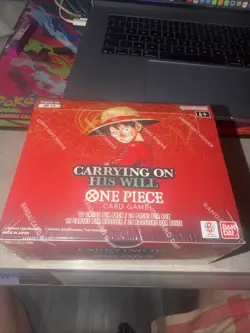One Piece Card Game Carrying On His Will OP-13 Booster Box New Sealed English - Image 1