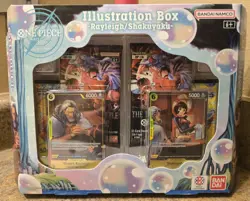Bandai Namco One Piece Illustration Box Rayleigh/Shakuyaku Vol 7 OP-16 OP-15 ENG - Image 1