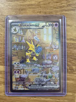 Alakazam ex 201/165 SV: Scarlet & Violet 151 Ultra Rare Full Art Holo (English) - Image 1