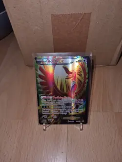 Ho-Oh EX 121/122 Full Art Ultra Rare 2016 XY Breakpoint Pokemon Card LP - Image 1