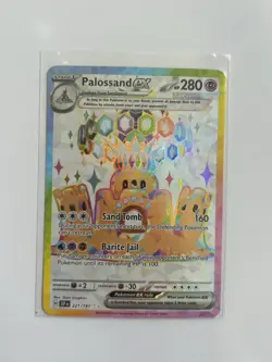 Pokemon TCG Palossand EX Full Art Ultra Rare Surging Sparks 221/191 Near Mint - Image 1