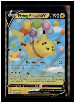 Pokemon Card TCG - Flying Pikachu V - 006/025 - Ultra Rare - Celebrations - Image 1