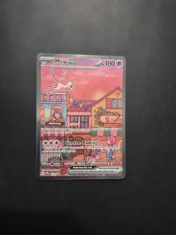 Pokemon TCG 151 UPC Promo Set Mew 053, Mewtwo 052, Metal Mew 205 Near Mint Cards - Image 2
