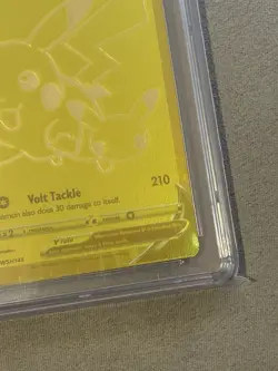 MISCUT ERROR Pikachu V SWSH145 Sword & Shield Promo ENG Pokemon TCG CGC 9 - Image 3