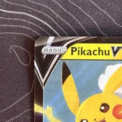 Pikachu V SWSH143 Holo Promo Sword & Shield Promo LP Pokemon TCG - Image 3