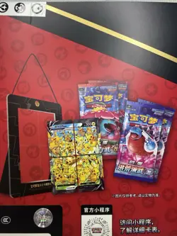 Pokemon TCG V-UNION Pikachu Sealed Gift/Collection Box Chinese 2024 - Image 3
