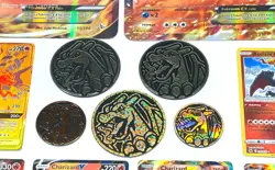 Lot of Charizard Pokemon Trading Cards & Coins - Image 4