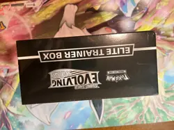 Pokemon TCG Sword & Shield Evolving Skies ETB Elite Trainer Box - NEW Sealed - Image 2