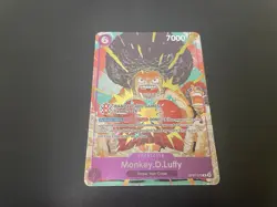 Afro Monkey.D.Luffy Bandai Card Games Fest 25-26 One Piece Promo OP07-073 - Image 3