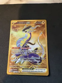 Pokemon TCG Miraidon EX Hyper Rare Gold Card 253/198 Scarlet Violet Base Set - Image 1