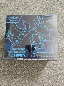Pokemon Phantasmal Flames Pokemon Center ETB Elite Trainer Box factory sealed - Image 1
