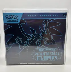 Pokemon TCG - Phantasmal Flames Elite Trainer Box ETB - Factory Sealed With Case - Image 1