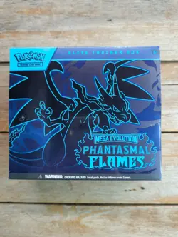 Pokemon Mega Evolution Phantasmal Flames ETB Elite Trainer Box Factory Sealed - Image 1