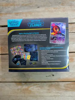 Pokemon Mega Evolution Phantasmal Flames ETB Elite Trainer Box Factory Sealed - Image 2
