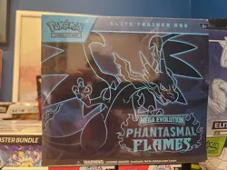 Pokemon TCG Phantasmal Flames ETB Elite Trainer Box Factory Sealed - Image 1