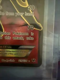 Umbreon EX 119/124 XY Fates Collide 2016 Full Art Holo Rare Pokemon Card TCG - Image 2