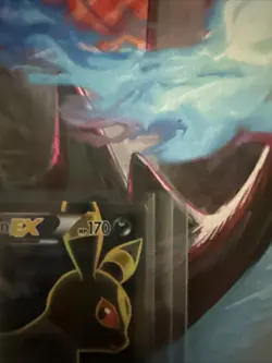 Umbreon EX 119/124 XY Fates Collide 2016 Full Art Holo Rare Pokemon Card TCG - Image 3