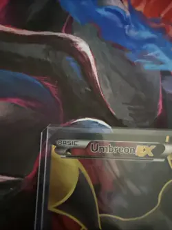 Umbreon EX 119/124 XY Fates Collide 2016 Full Art Holo Rare Pokemon Card TCG - Image 4