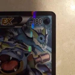 2016 POKEMON XY BLACK STAR PROMO #XY122 FULL ART/BLASTOISE EX MP/HP - Image 3